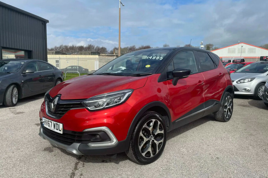 Renault Captur Captur Dynamique S Nav Dci HV67WDL Red #3