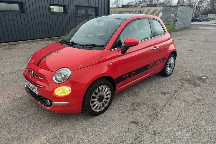 Fiat 500 Lounge Pink #3