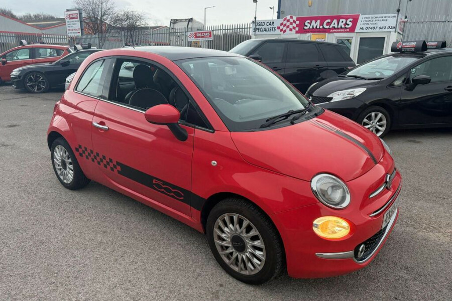 Fiat 500 Lounge Pink