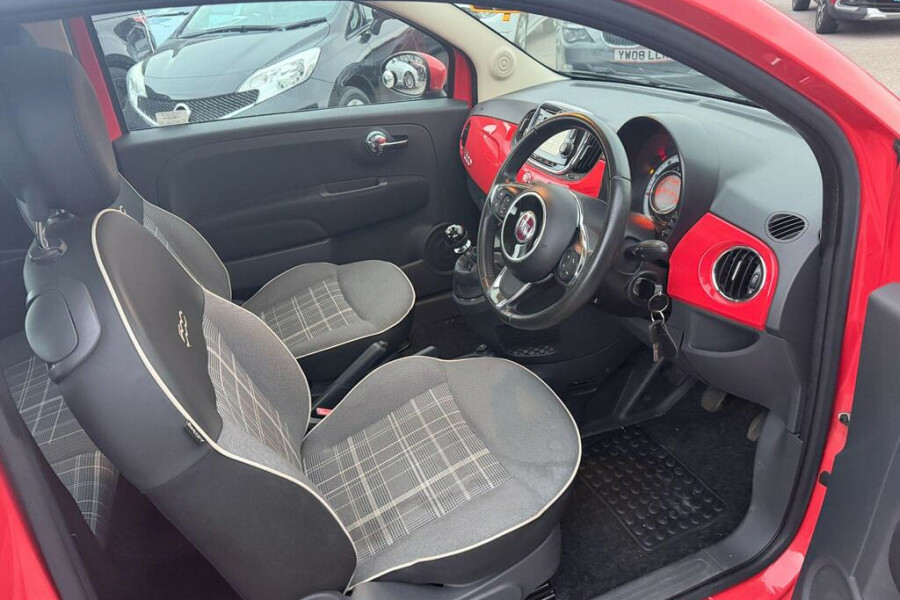 Fiat 500 Lounge Pink #4
