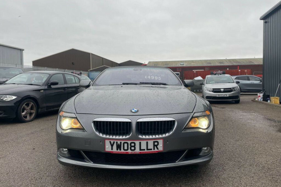 BMW 6 Series D Sport YW08LLR Grey #2