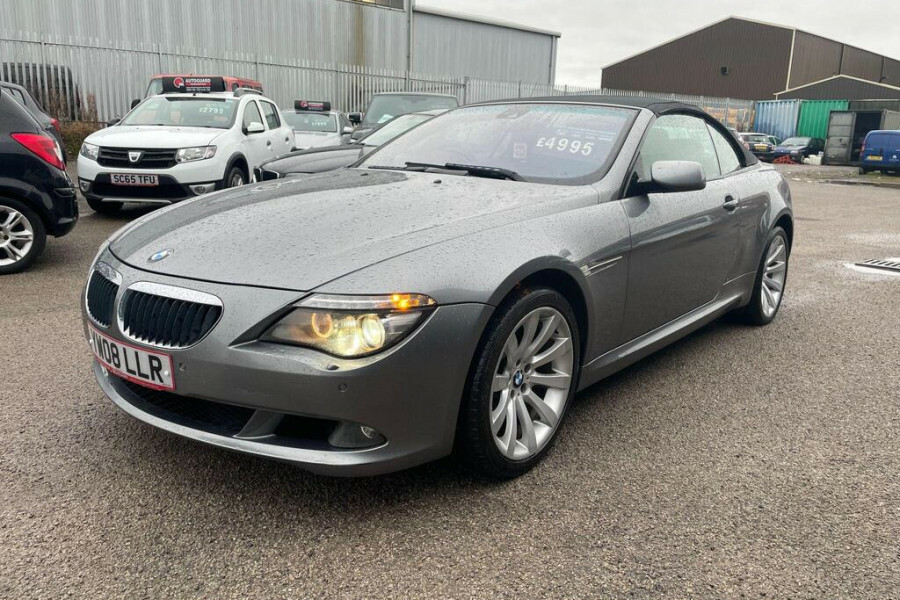 BMW 6 Series D Sport YW08LLR Grey #3