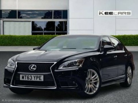 Lexus LS Luxury Auto 4dr Black #3
