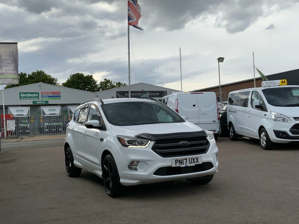 Ford Kuga 2L St-line PN17UXX White #4