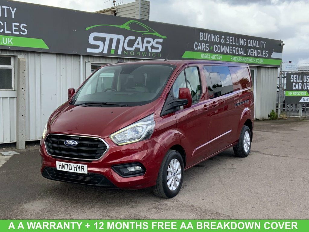 Ford Transit Custom 2L Limited Red