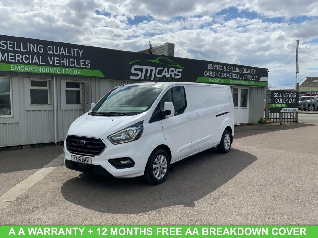 Ford Transit Custom 2L Limited White