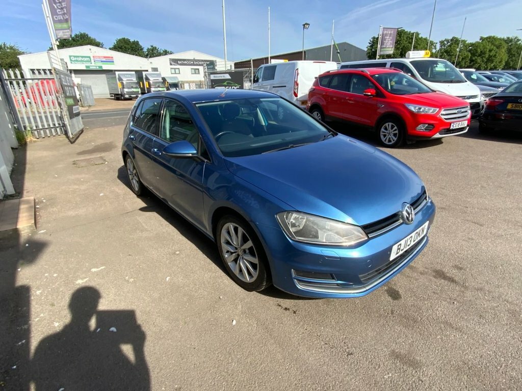 Volkswagen Golf 2L Gt BJ13OKN Blue #2