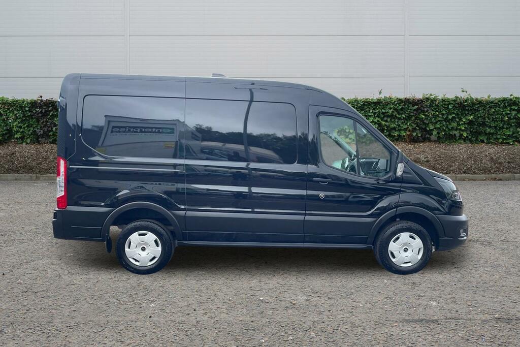 Ford Transit Custom 135Kw 68Kwh H2 Trend Van Dap EU25ZJK Black #3