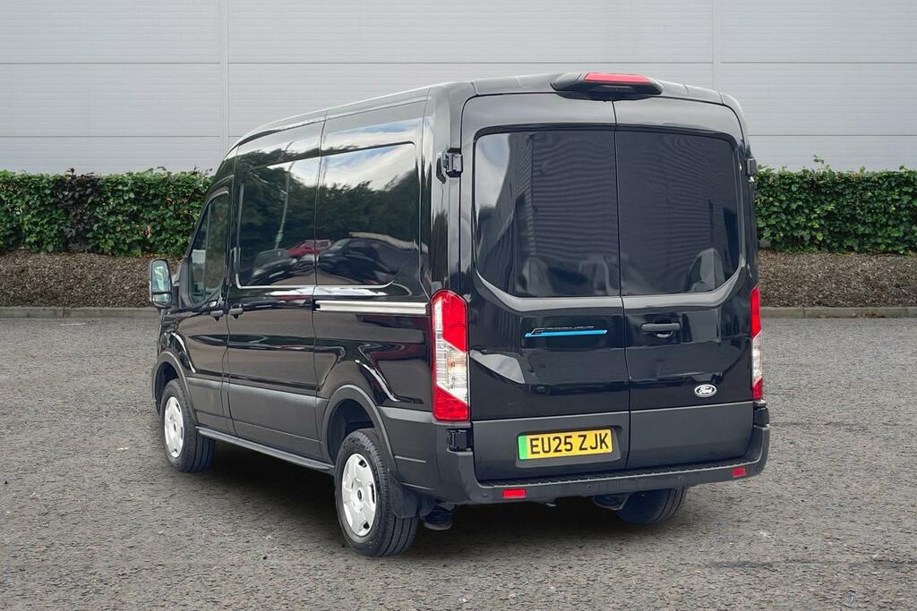 Ford Transit Custom 135Kw 68Kwh H2 Trend Van Dap EU25ZJK Black #2