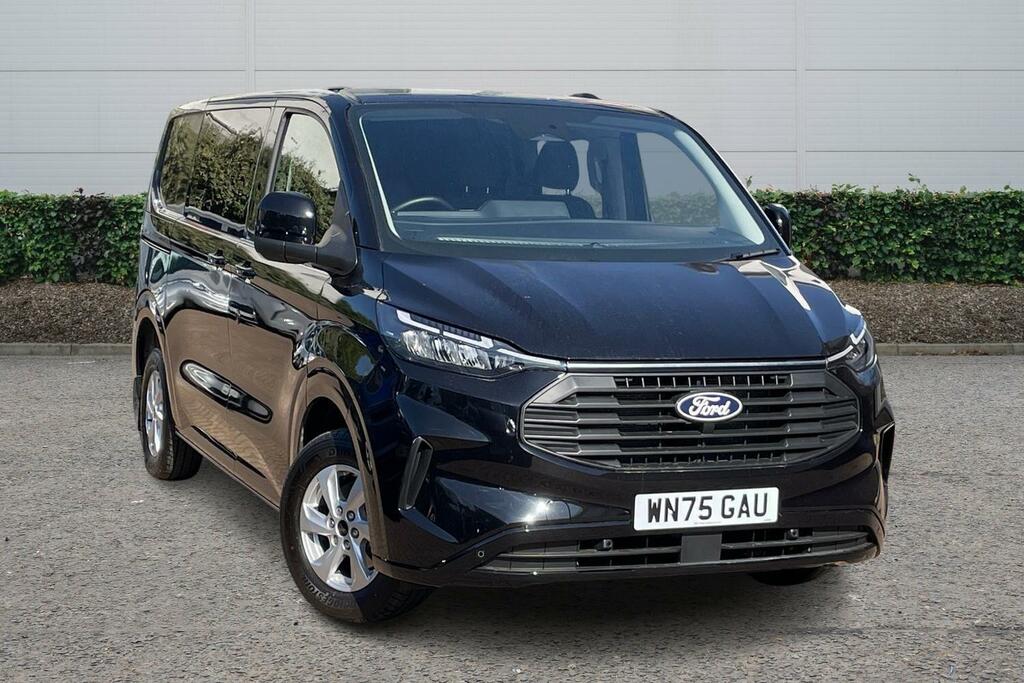 Ford Transit Custom 2.0 Ecoblue 136Ps H1 Double Cab Van Limited Black