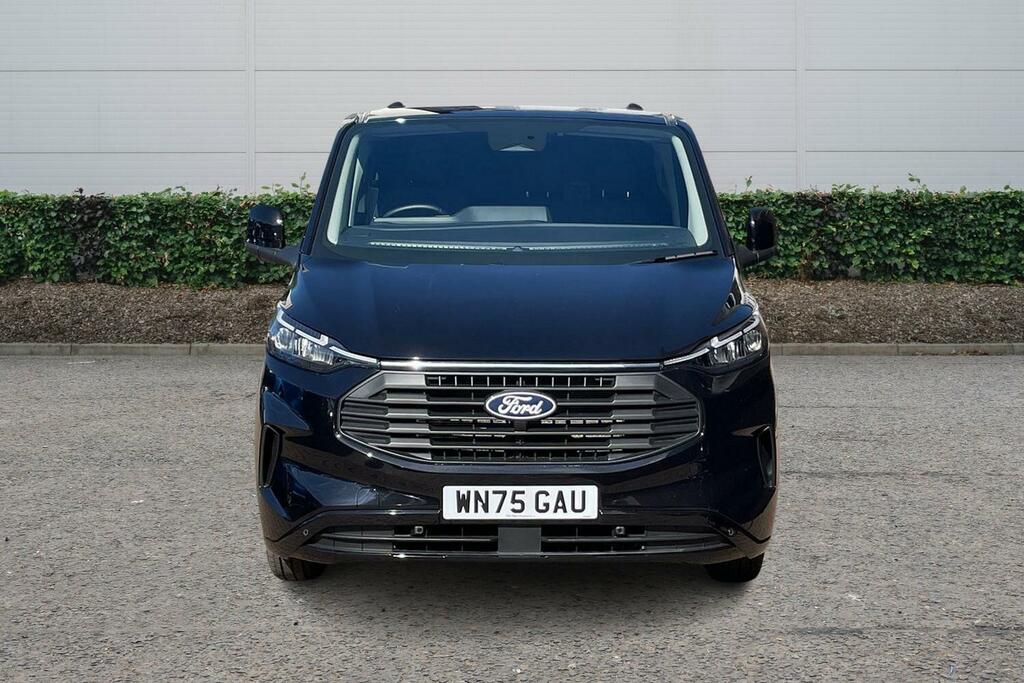 Ford Transit Custom 2.0 Ecoblue 136Ps H1 Double Cab Van Limited WN75GAU Black #4