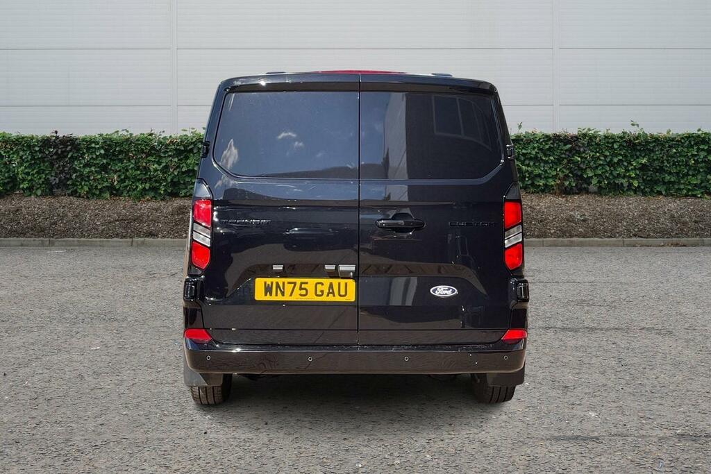 Ford Transit Custom 2.0 Ecoblue 136Ps H1 Double Cab Van Limited WN75GAU Black #5
