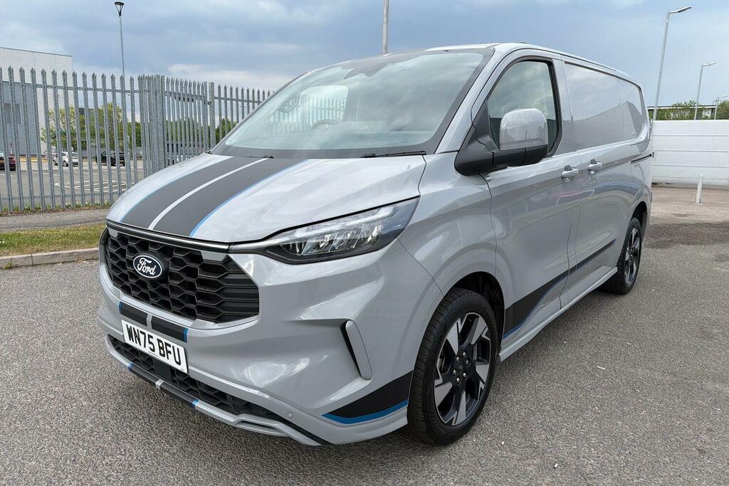Ford Transit Custom 2.0 Ecoblue 170Ps H1 Van Sport WN75BFU Grey #3