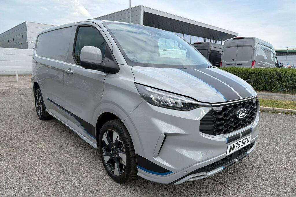 Ford Transit Custom 2.0 Ecoblue 170Ps H1 Van Sport WN75BFU Grey #5