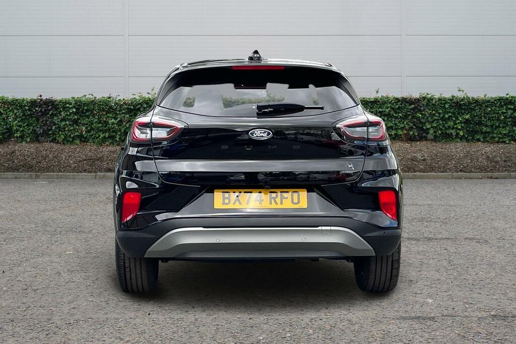 Ford Puma 1.0 Ecoboost Hybrid Mhev Titanium BX74RFO Black #4