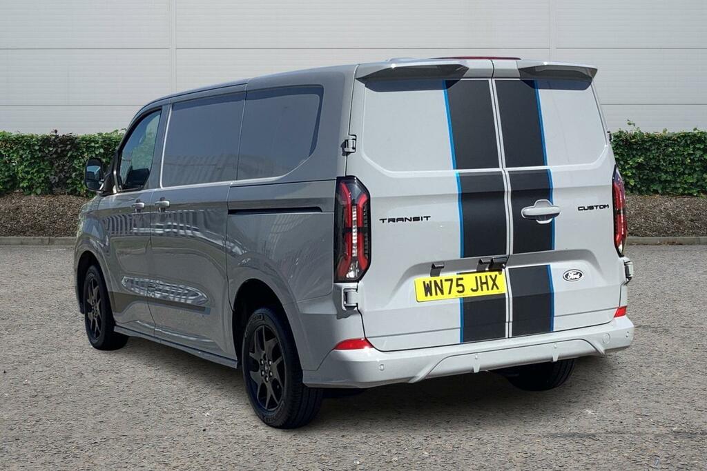 Ford Transit Custom 2.0 Ecoblue 170Ps H1 Van Sport WN75JHX Grey #4