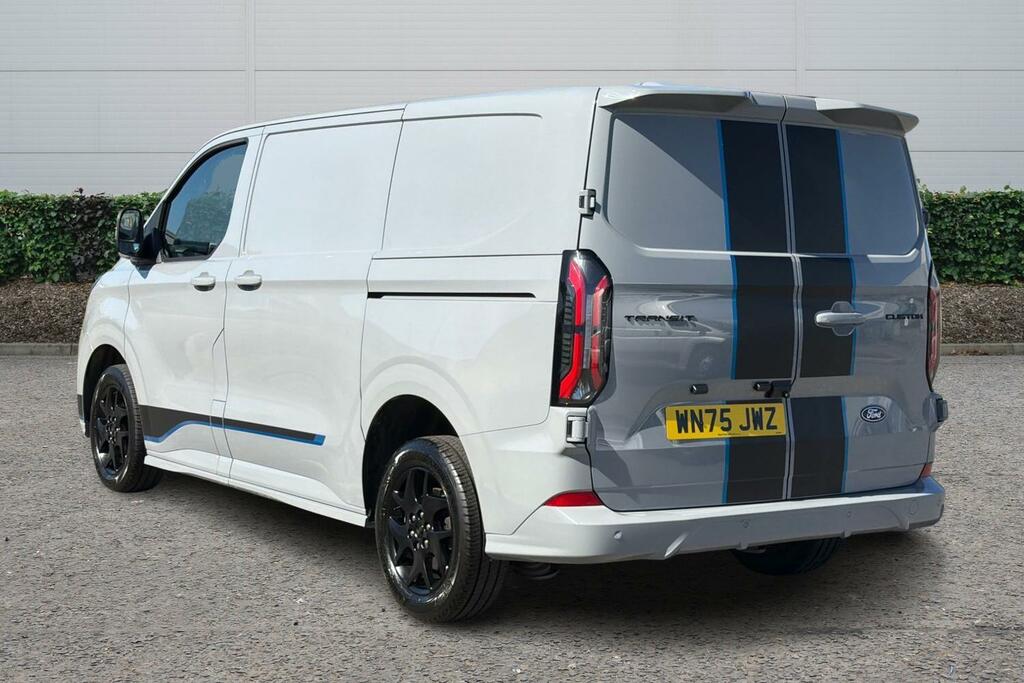 Ford Transit Custom 2.0 Ecoblue 170Ps H1 Van Sport WN75JWZ Grey #6