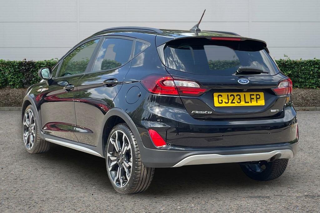 Ford Fiesta 1.0 Ecoboost Hbd Mhev 125 Active X GJ23LFP Black #2