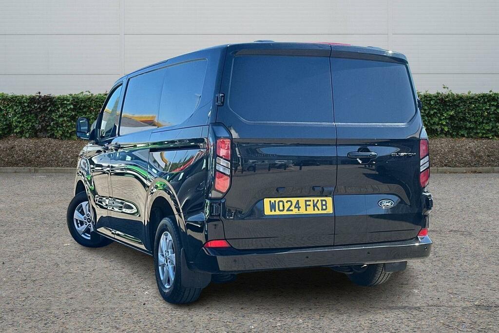 Ford Transit Custom 2.0 Ecoblue 136Ps H1 Van Limited WO24FKB Black #2