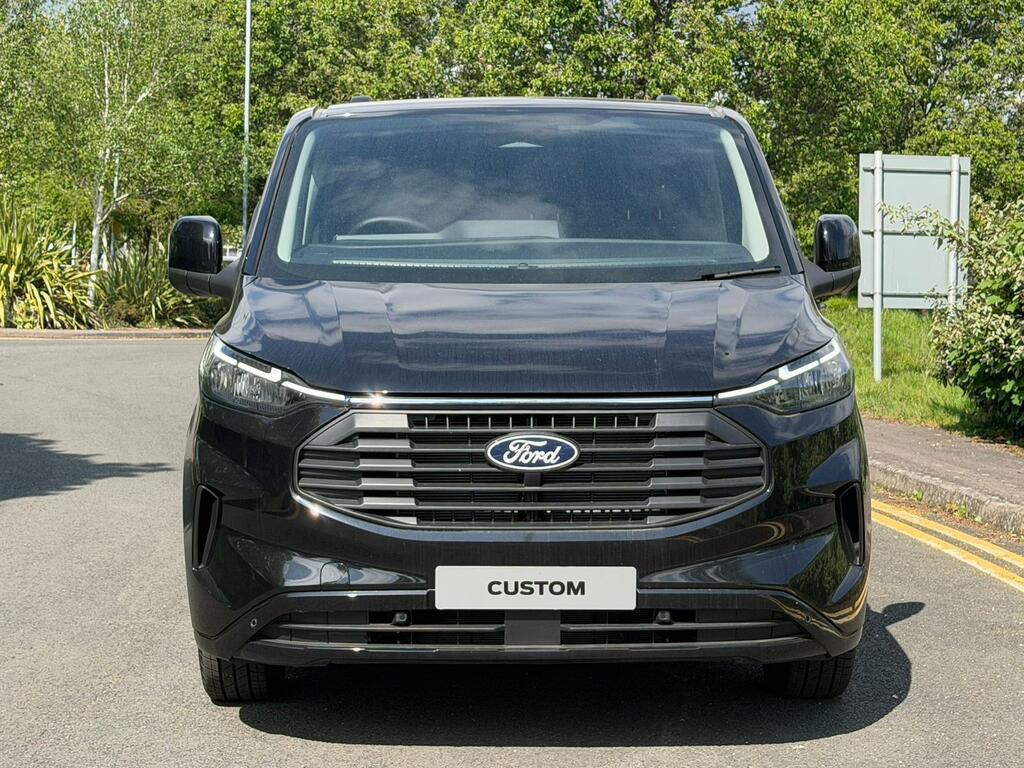 Ford Transit Custom 2.0 320 Ecoblue Limited Crew Van L2 H1 Euro 6 Black #2