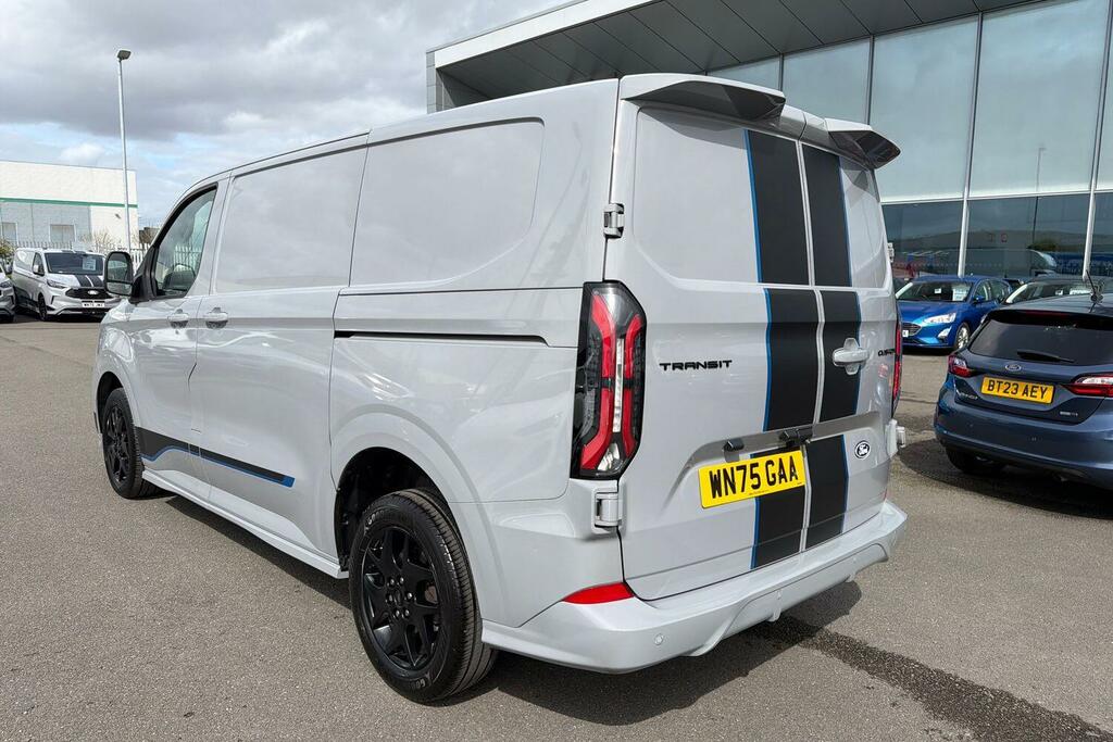 Ford Transit Custom 2.0 Ecoblue 170Ps H1 Van Sport WN75GAA Grey #6