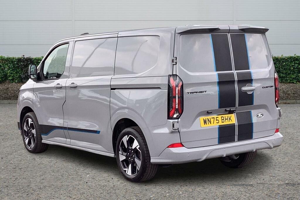 Ford Transit Custom 2.0 Ecoblue 170Ps H1 Van Sport WN75BHK Grey #4