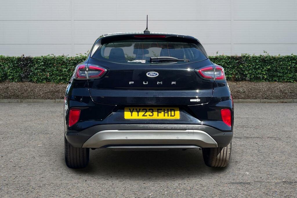Ford Puma 1.0 Ecoboost Hybrid Mhev 155 Titanium YY23FHD Black #4