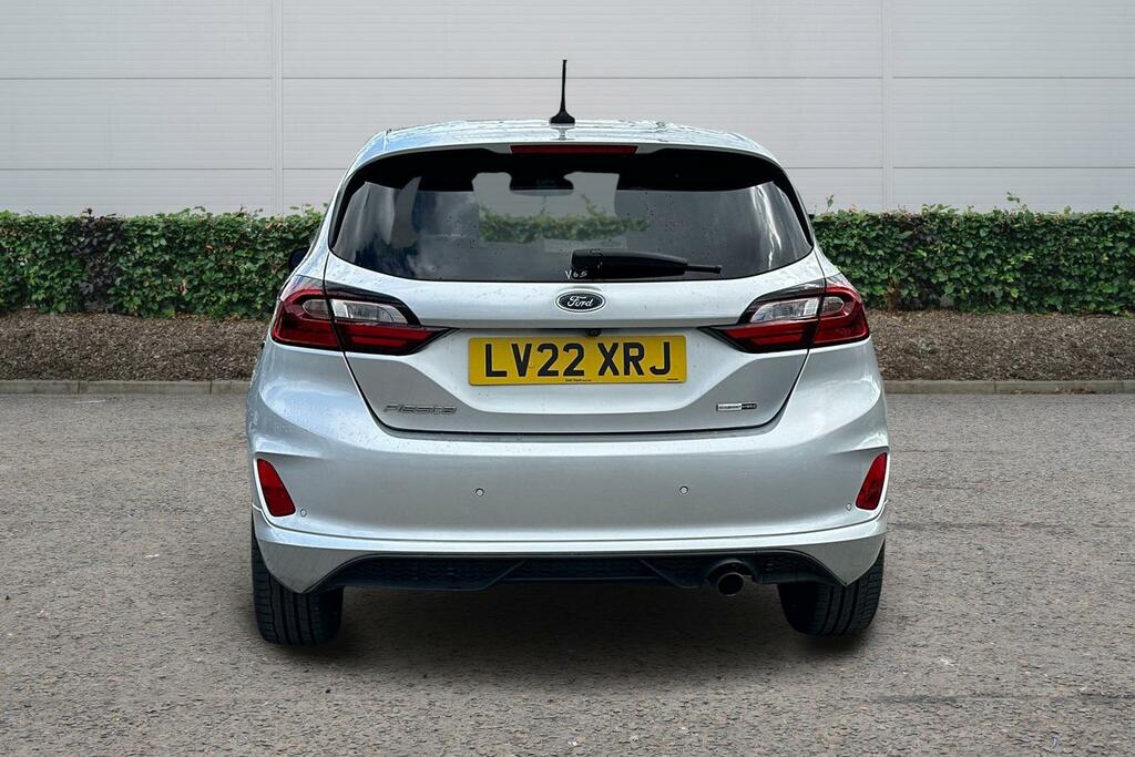 Ford Fiesta 1.0 Ecoboost St-line Vignale LV22XRJ Silver #5