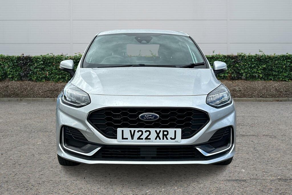 Ford Fiesta 1.0 Ecoboost St-line Vignale LV22XRJ Silver #4