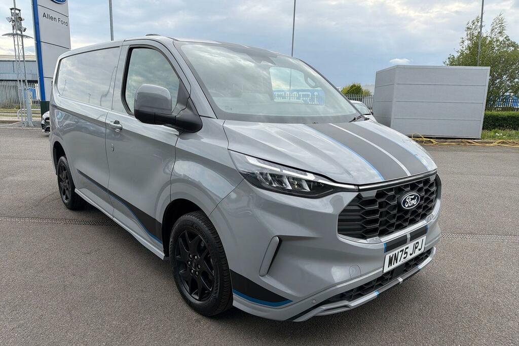 Ford Transit Custom 2.0 Ecoblue 170Ps H1 Van Sport WN75JPJ Grey #5