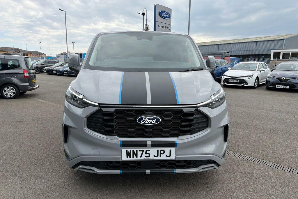 Ford Transit Custom 2.0 Ecoblue 170Ps H1 Van Sport WN75JPJ Grey #6