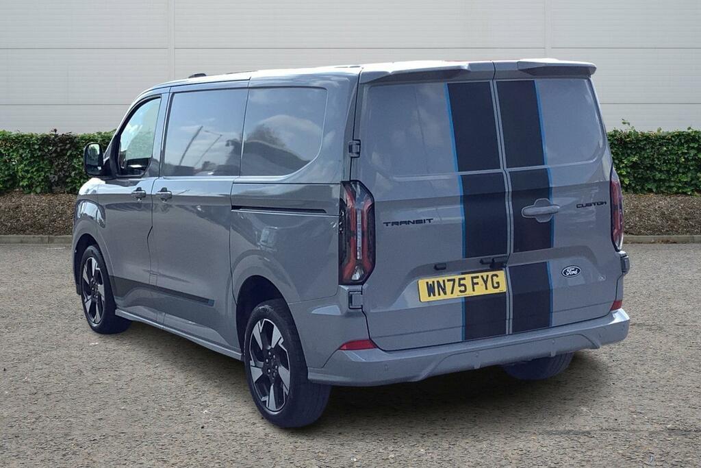 Ford Transit Custom 2.0 Ecoblue 170Ps H1 Van Sport WN75FYG Grey #4