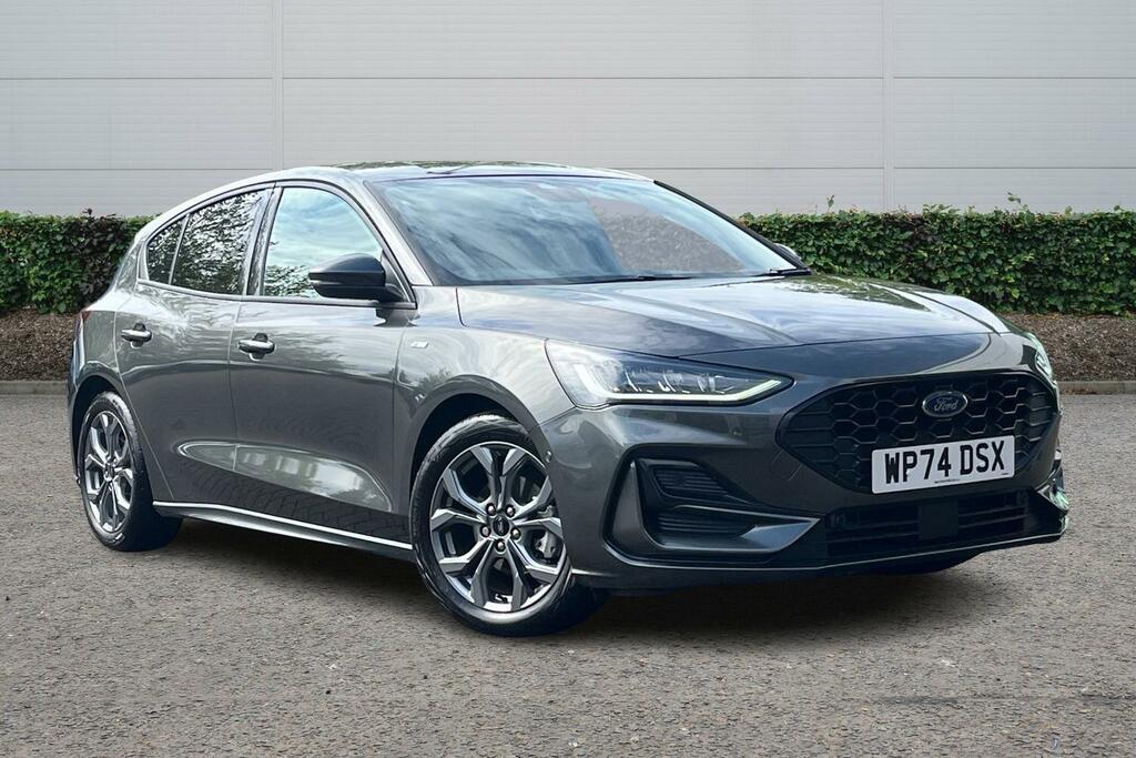 Ford Focus 1.0T Ecoboost Mhev St-line Dct Euro 6 Ss WP74DSX Grey
