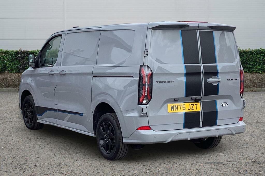 Ford Transit Custom 2.0 Ecoblue 170Ps H1 Van Sport WN75JZT Grey #3