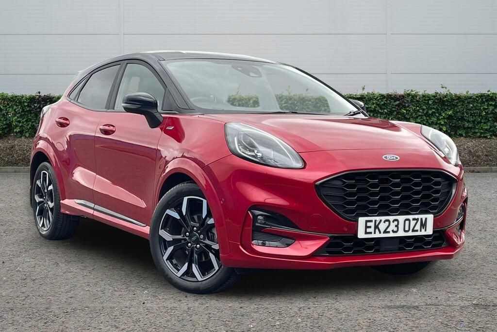 Ford Puma 1.0 Ecoboost Hybrid Mhev St-line X Red