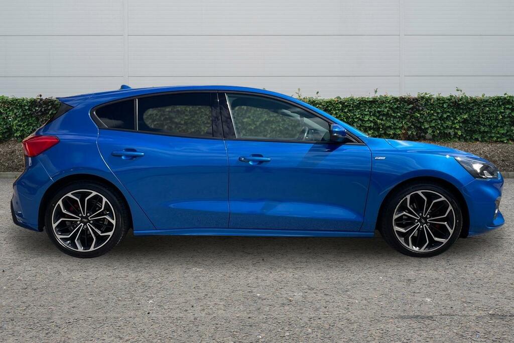 Ford Focus 1.0 Ecoboost 125 St-line X DL69PUJ Blue #3