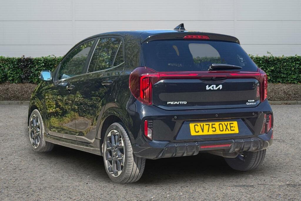 Kia Picanto 1.0 Gt-line S CV75OXE Black #3