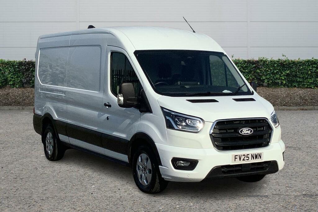 Ford Transit Custom 2.0 Ecoblue 165Ps H2 Limited Van Nav White