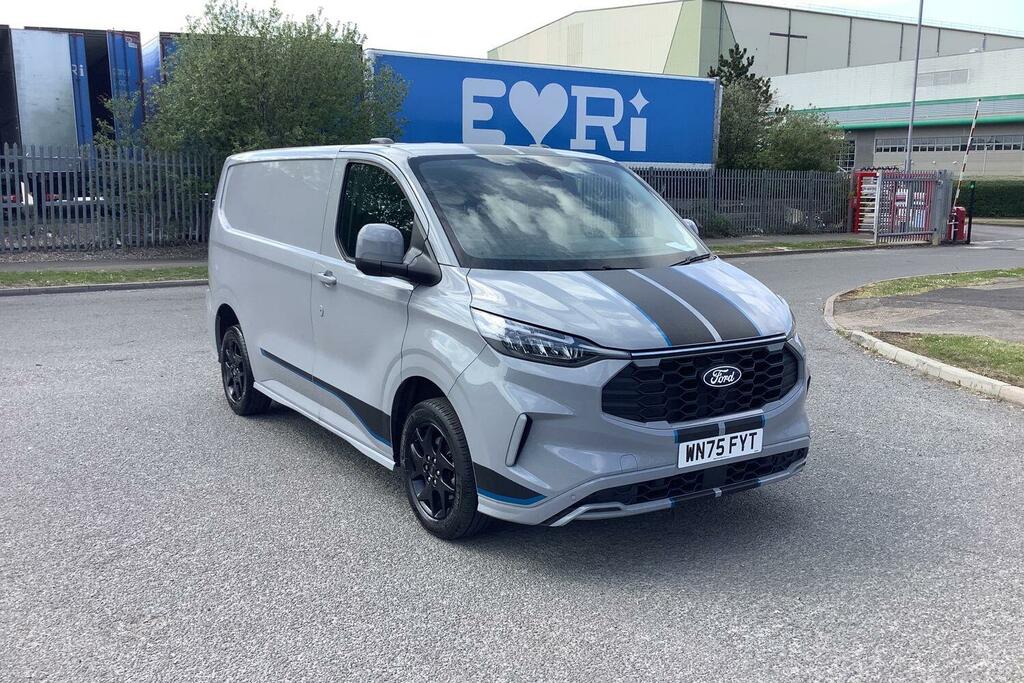 Ford Transit Custom 2.0 Ecoblue 170Ps H1 Van Sport WN75FYT Grey #5