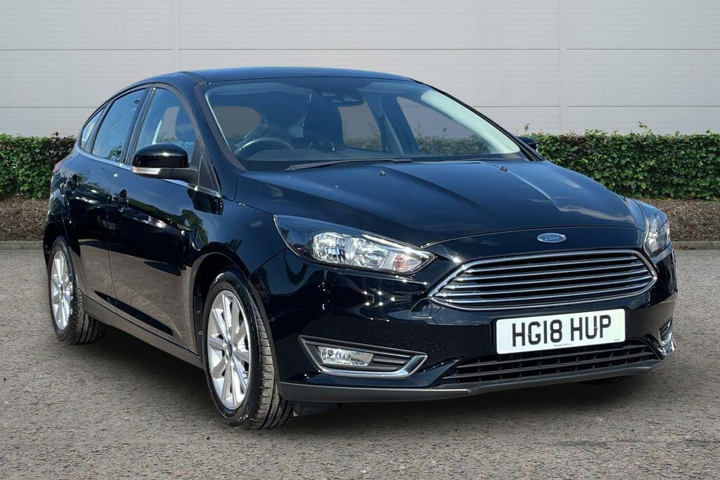 Ford Focus 1.0 Ecoboost 125 Titanium HG18HUP Black