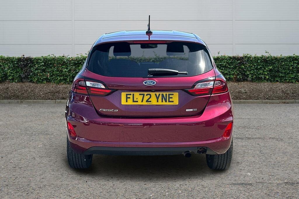 Ford Fiesta 1.0 Ecoboost Hbd Mhev 125 Titanium Vignal FL72YNE Red #5