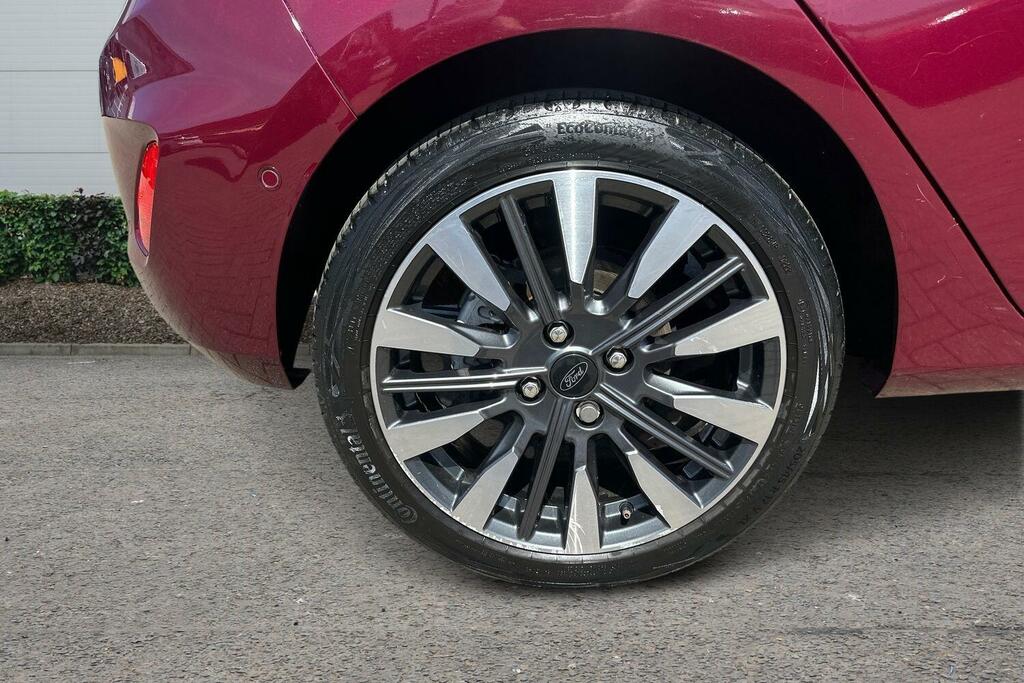 Ford Fiesta 1.0 Ecoboost Hbd Mhev 125 Titanium Vignal FL72YNE Red #6