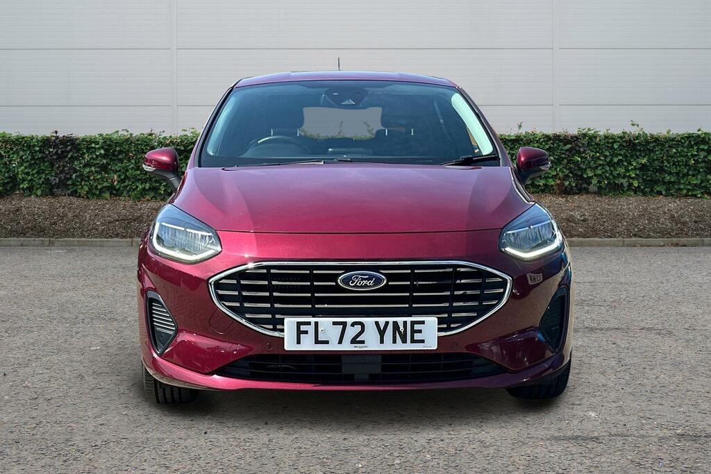 Ford Fiesta 1.0 Ecoboost Hbd Mhev 125 Titanium Vignal FL72YNE Red #4