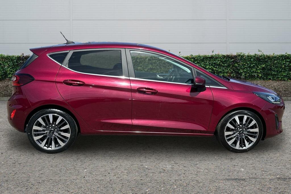 Ford Fiesta 1.0 Ecoboost Hbd Mhev 125 Titanium Vignal FL72YNE Red #3