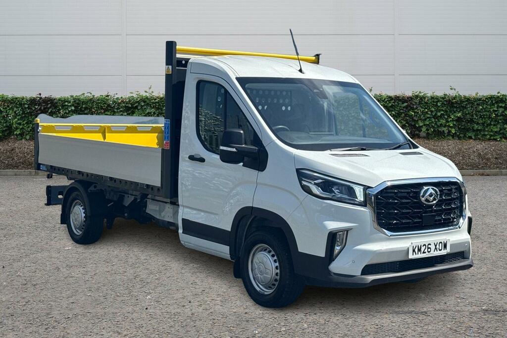 Maxus Deliver 9 2.0 D20 150 Tipper White