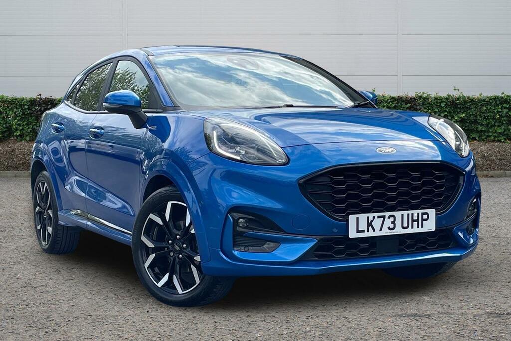 Ford Puma 1.0 Ecoboost Hybrid Mhev 155 St-line X Blue