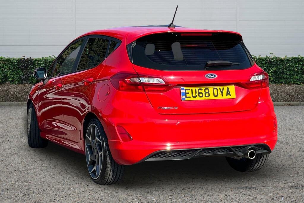 Ford Fiesta 1.0 Ecoboost 140 St-line EU68OYA Red #2