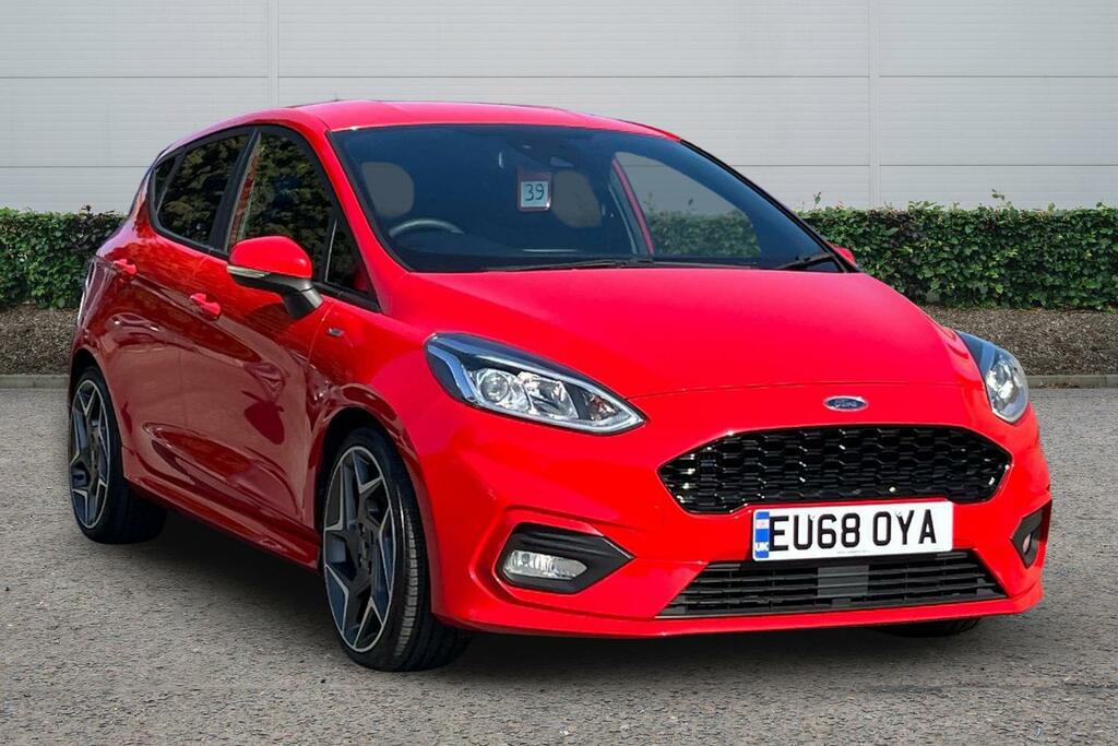 Ford Fiesta 1.0 Ecoboost 140 St-line Red