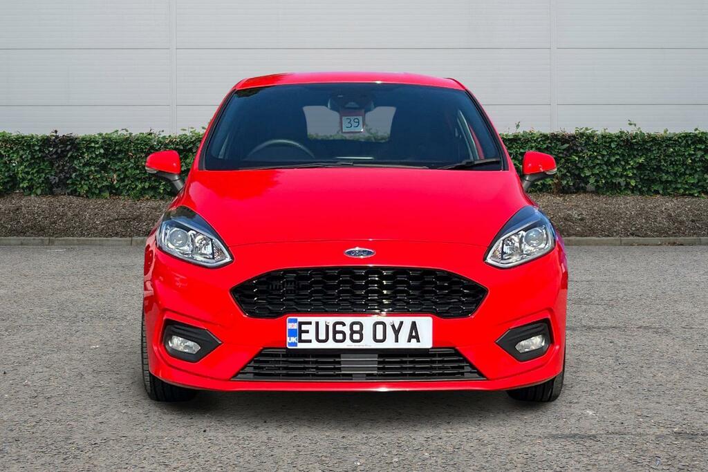 Ford Fiesta 1.0 Ecoboost 140 St-line EU68OYA Red #4