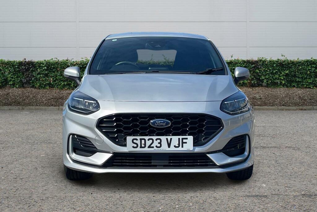 Ford Fiesta 1.0 Ecoboost St-line X SD23VJF Silver #4